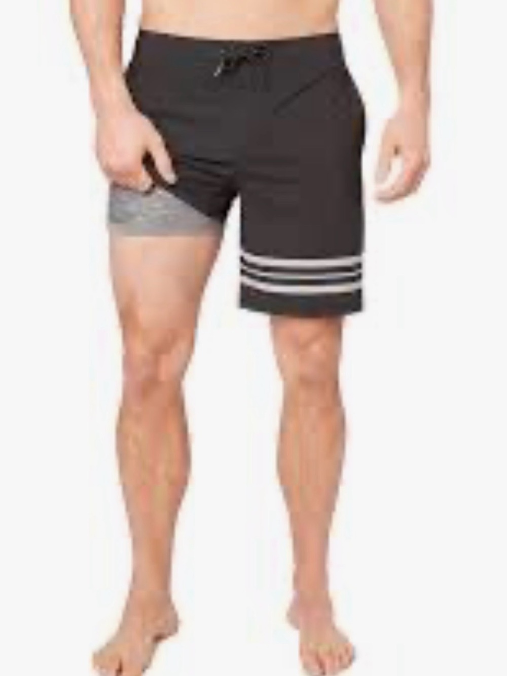Fair Harbor The Ozone swim trunks black Size Large